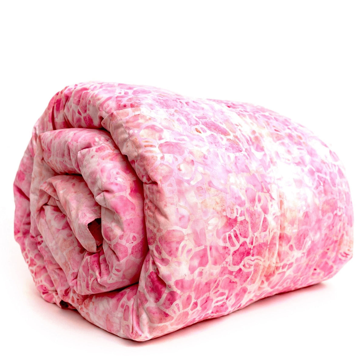 Think pink batik colorful cotton weighted blankets