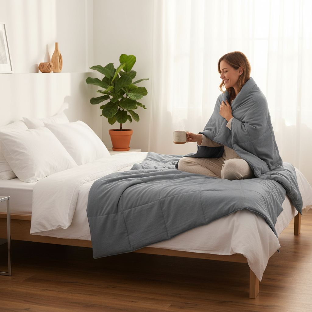 Simply Grey Weighted Blanket