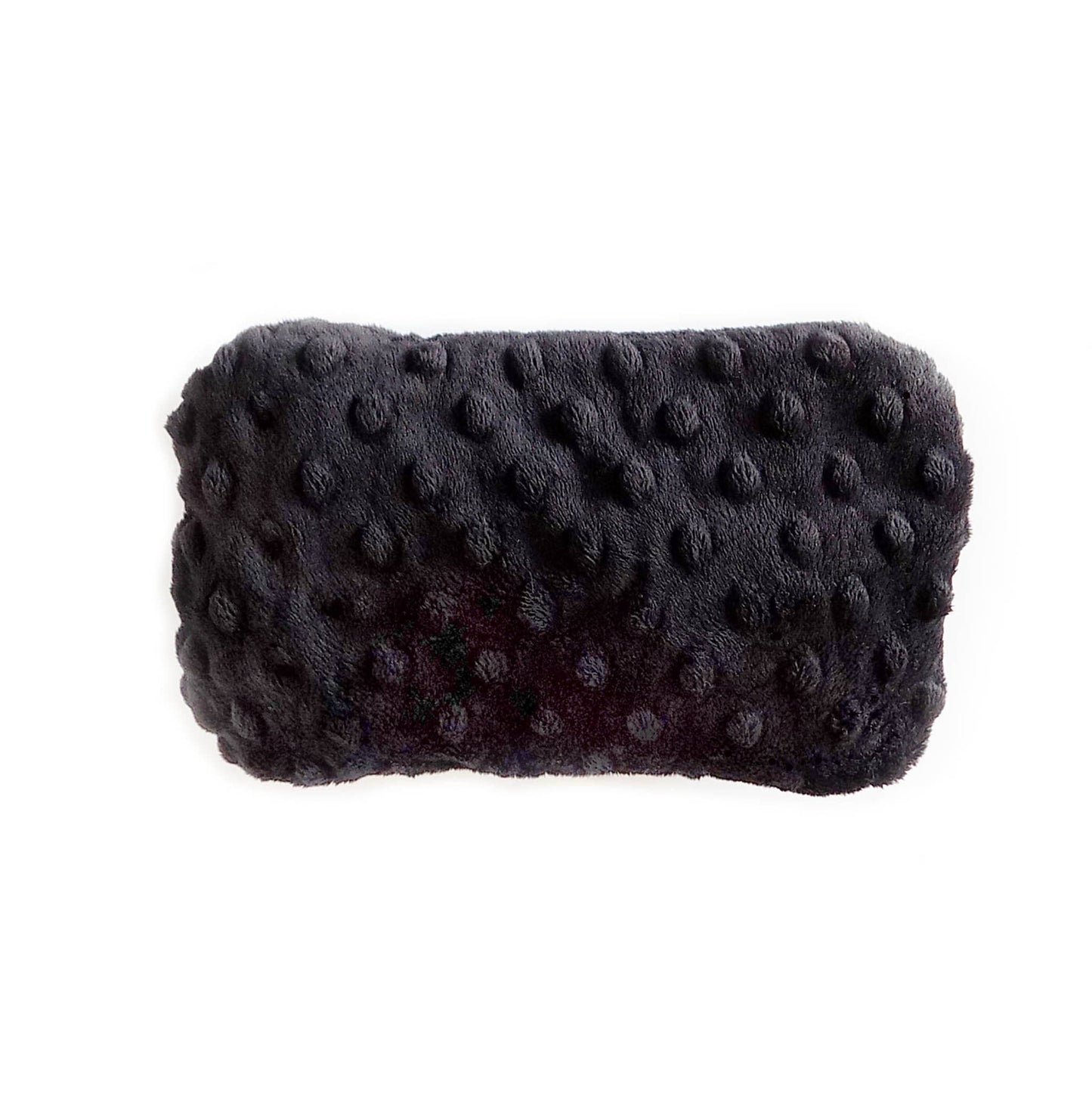 Mosaic Weighted Blankets Black Minky Weighted Wrist Rest