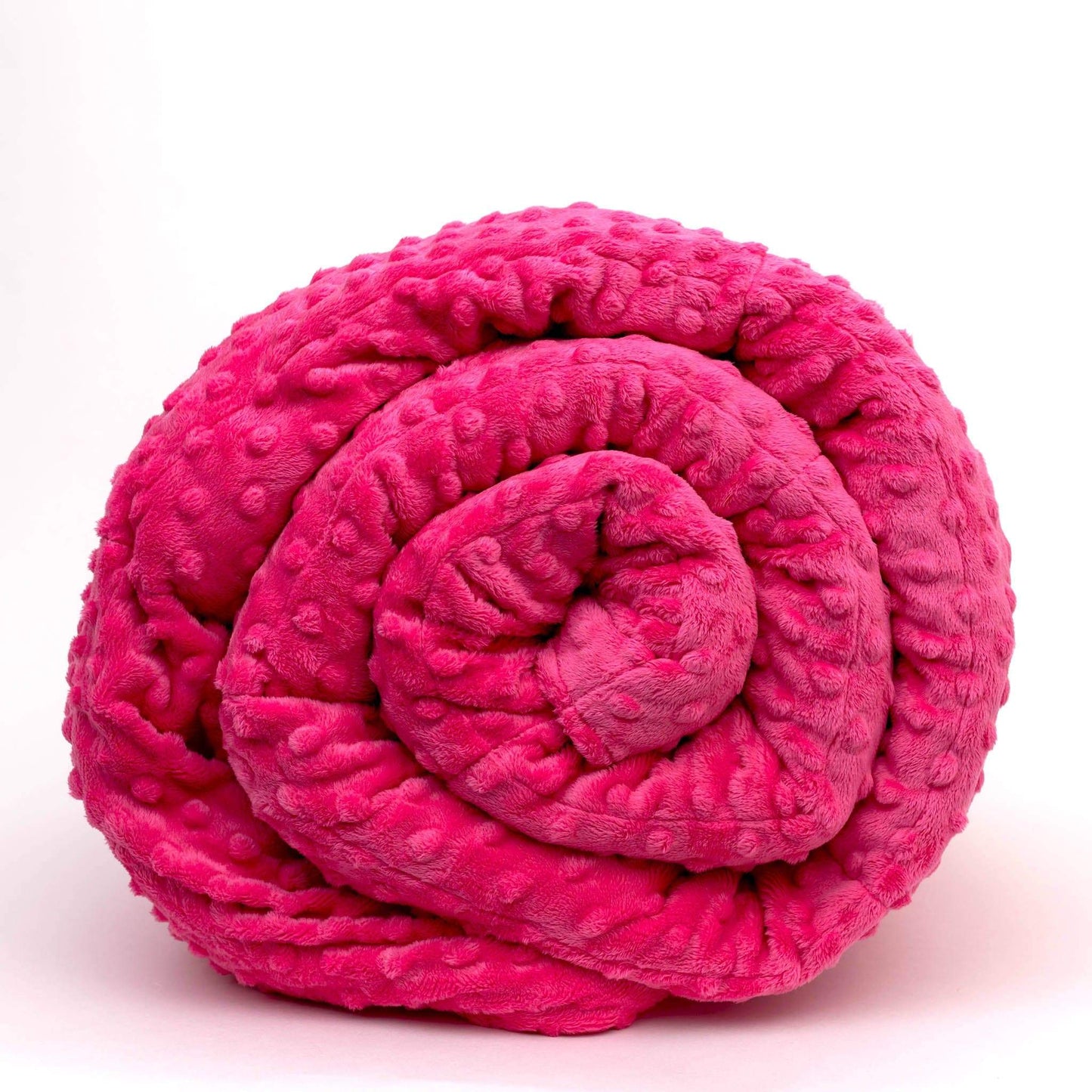 Pink Minky Dot Duvet Cover