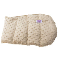 Mosaic Weighted Blankets Latte Minky Weighted Shoulder Wrap