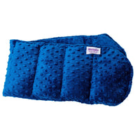 Mosaic Weighted Blankets Royal Blue Minky Weighted Shoulder Wrap
