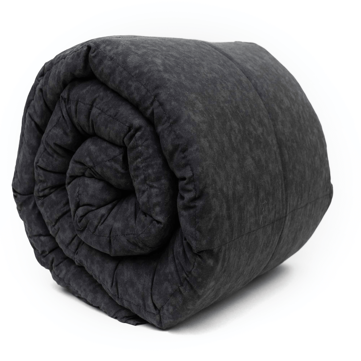 Twin (42&quot;x72&quot;) / 10lbs / Black Weighted Blanket For Anxiety