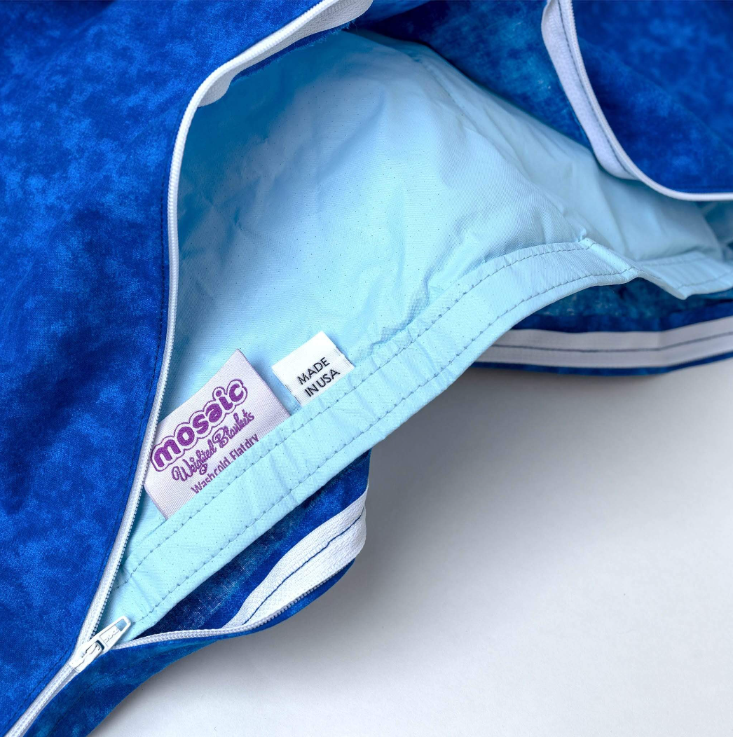 Mosaic Anti microbial weighted blanket