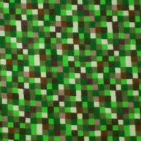 green pixelated bitmap fleece weighted lap pad