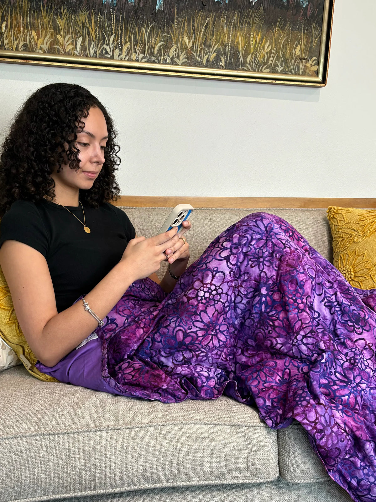 Colorful Cotton Weighted Blankets