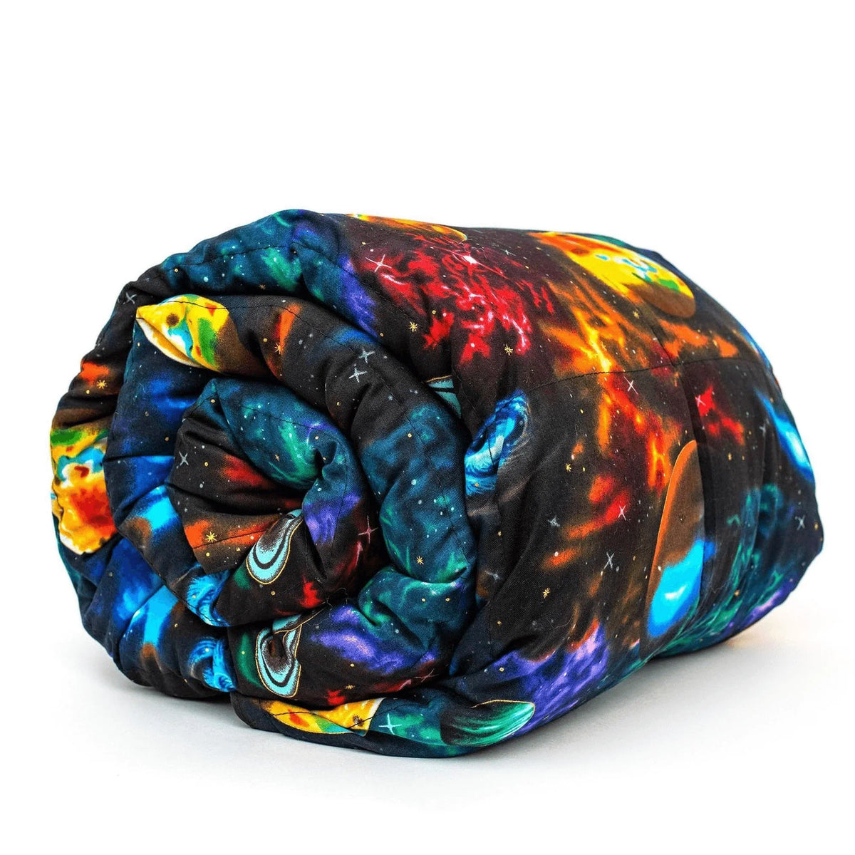 Planets and Stars kids weighted blankets