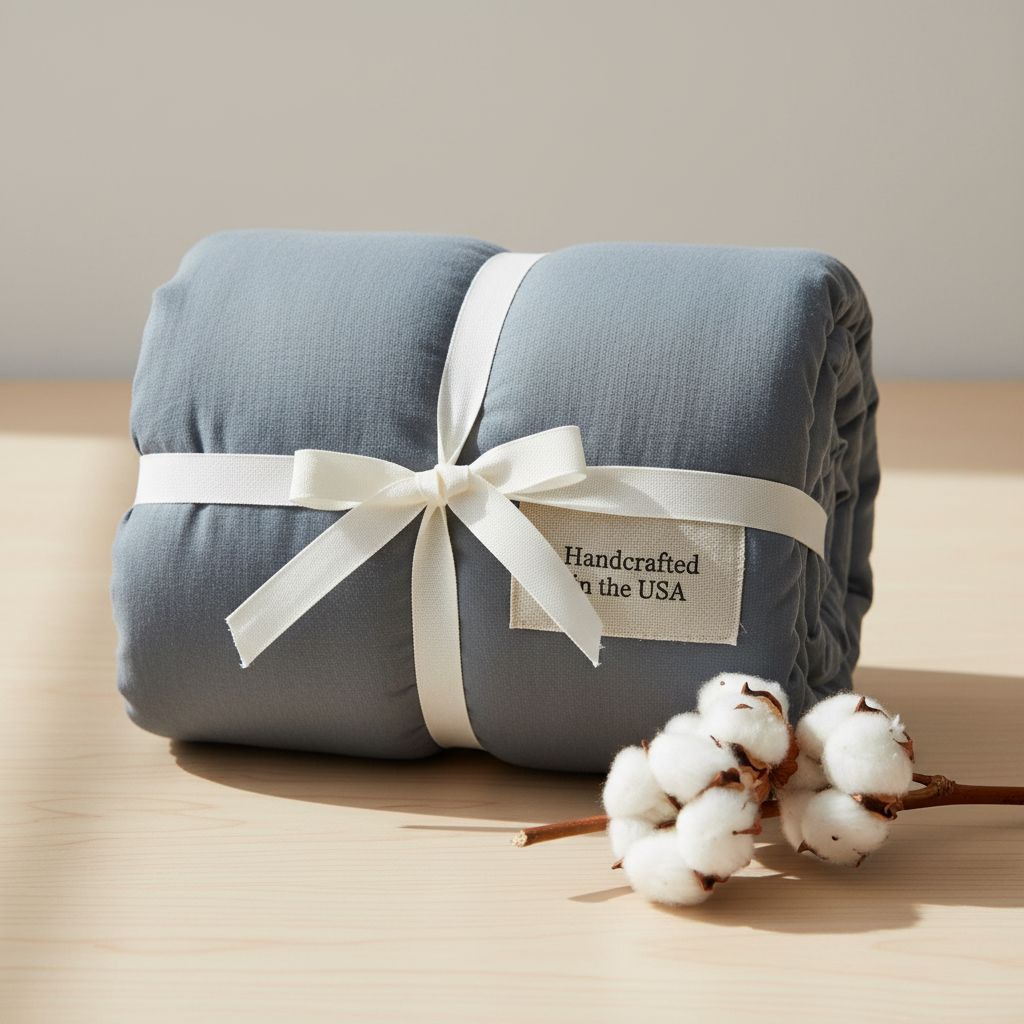 Simply Grey Weighted Blanket