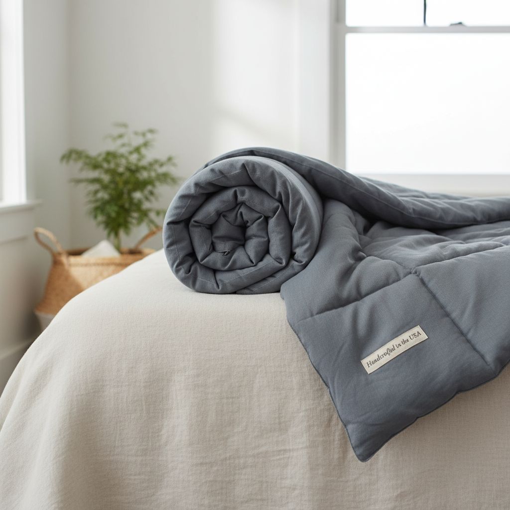 Simply Grey Weighted Blanket