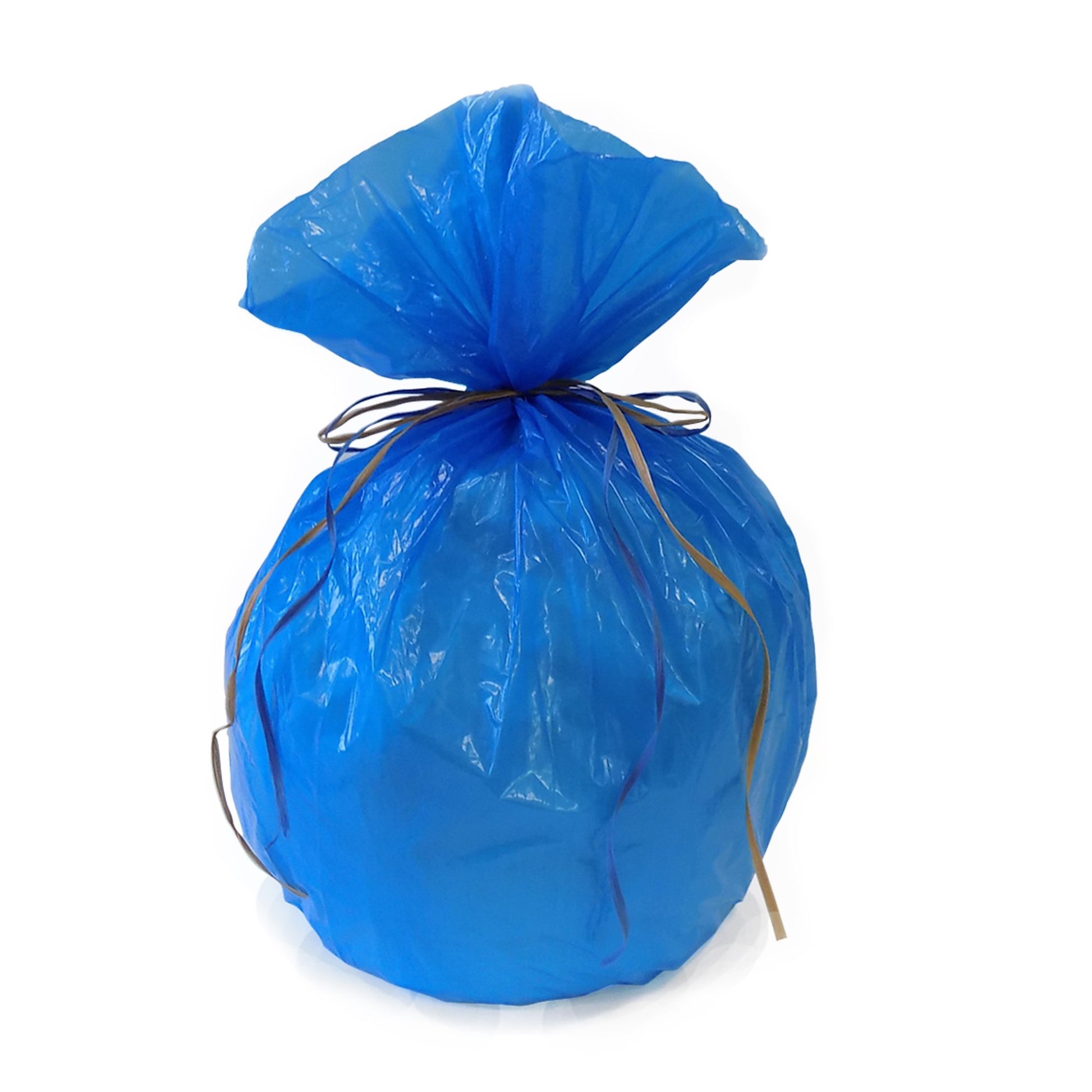 A blue Santa's Present Bag