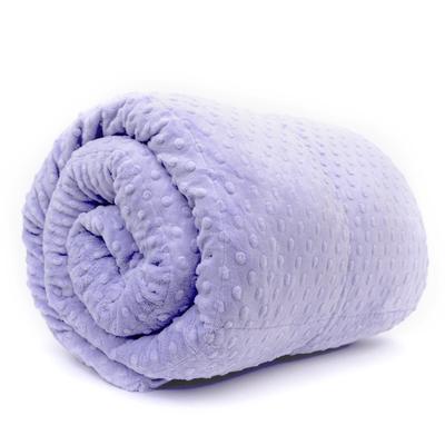 Mosaic Weighted Blankets Minky Weighted Lap Pad in Lavender