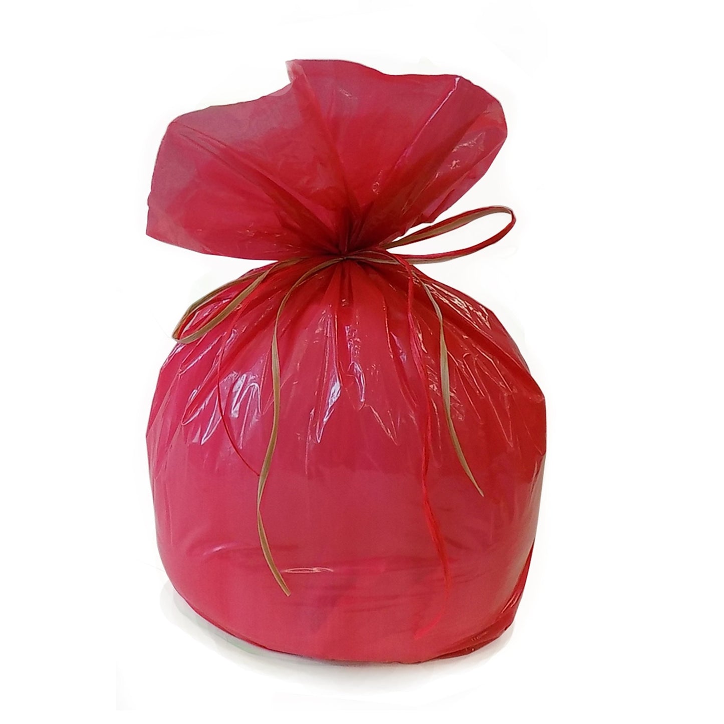 A red Santa's Present Bag