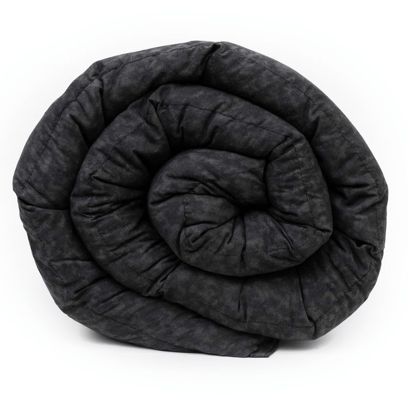 100 Cotton Black Weighted Blanket is Durable, Thick, and Beautiful