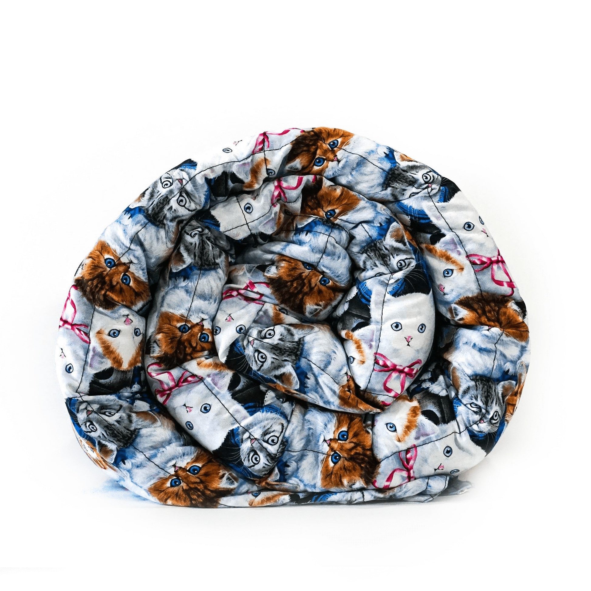 Mosaic Weighted Blankets Cozy Kittens Weighted Blanket