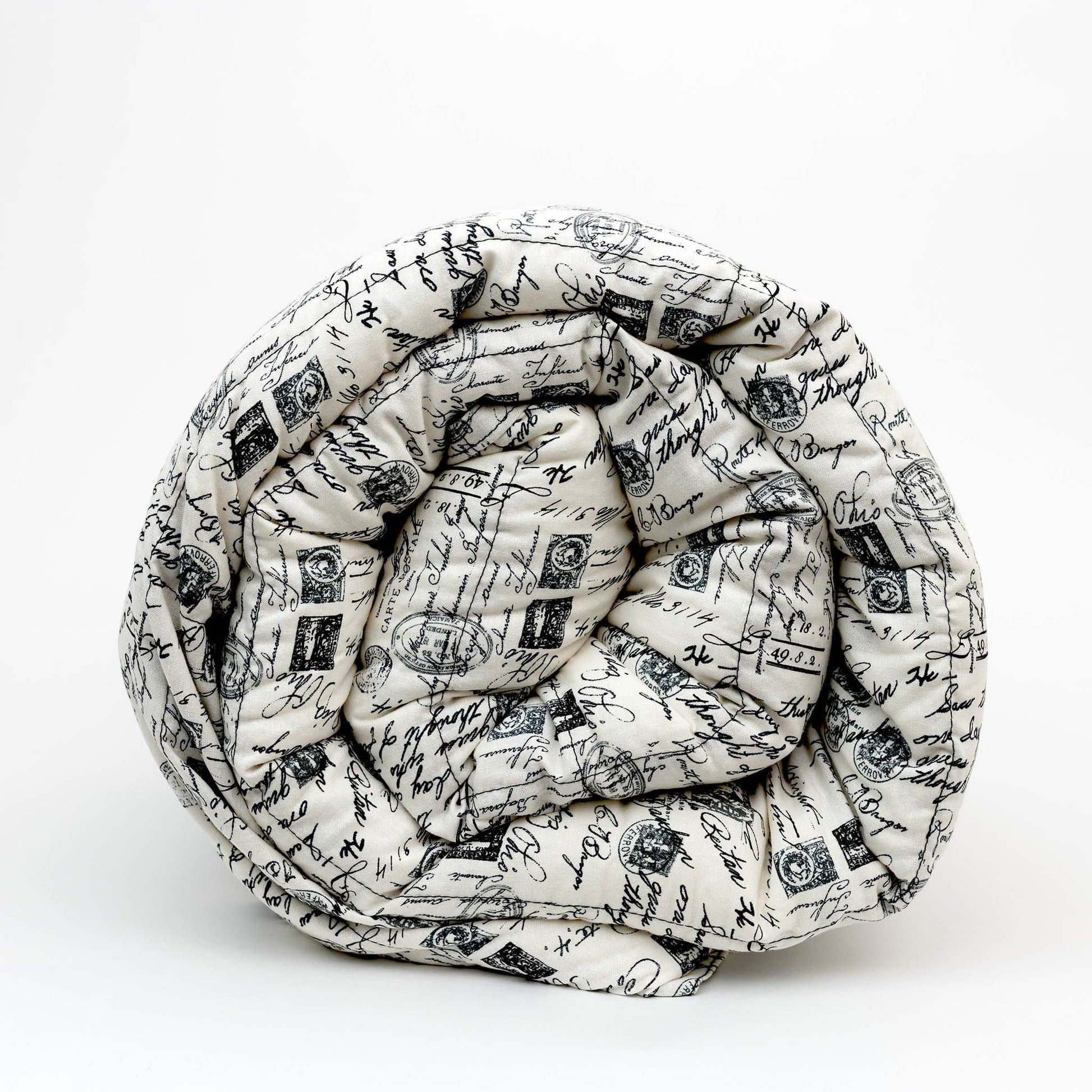 Mosaic Weighted Blankets Letters Cotton Weighted Blanket