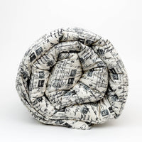 Mosaic Weighted Blankets Letters Cotton Weighted Blanket