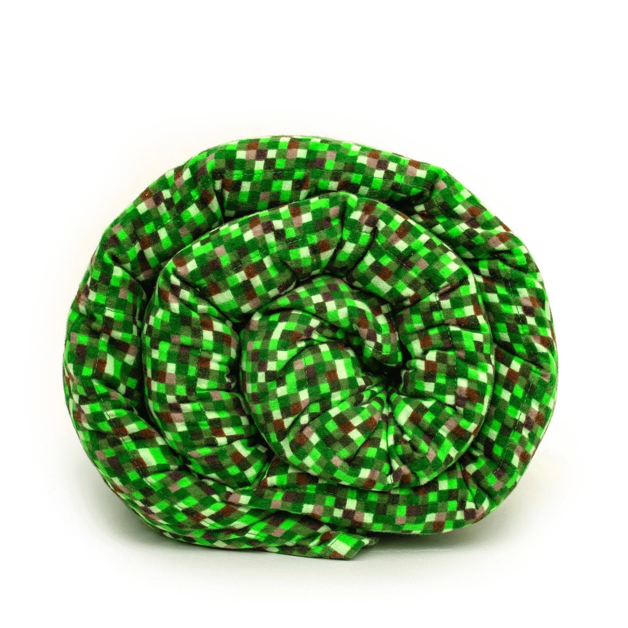 Minecraft Cotton Weighted Blanket with a Minecraft Creeper Design