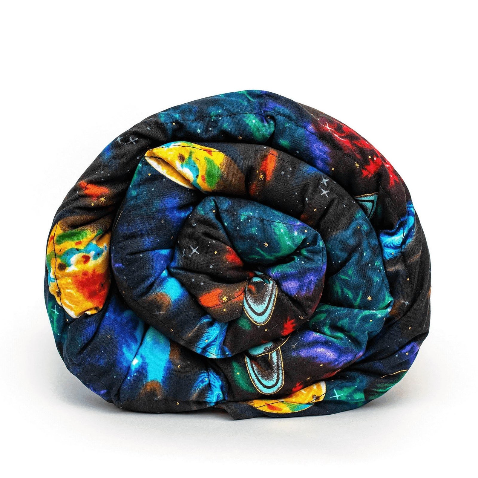 Mosaic Weighted Blankets Planets and Nebula Weighted Blanket