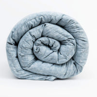 Gray Hospital Grade Anti-Microbial Blankets with Cover