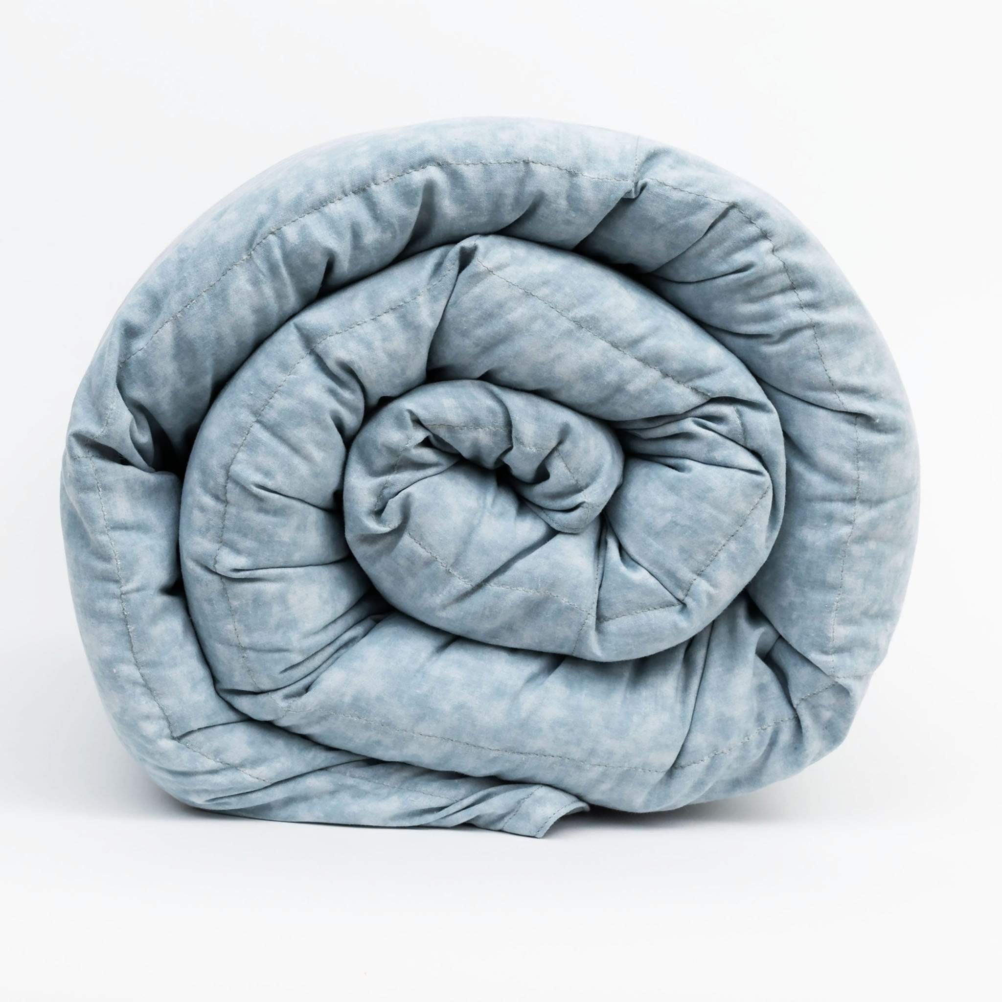 Gray Hospital Grade Anti-Microbial Blankets with Cover