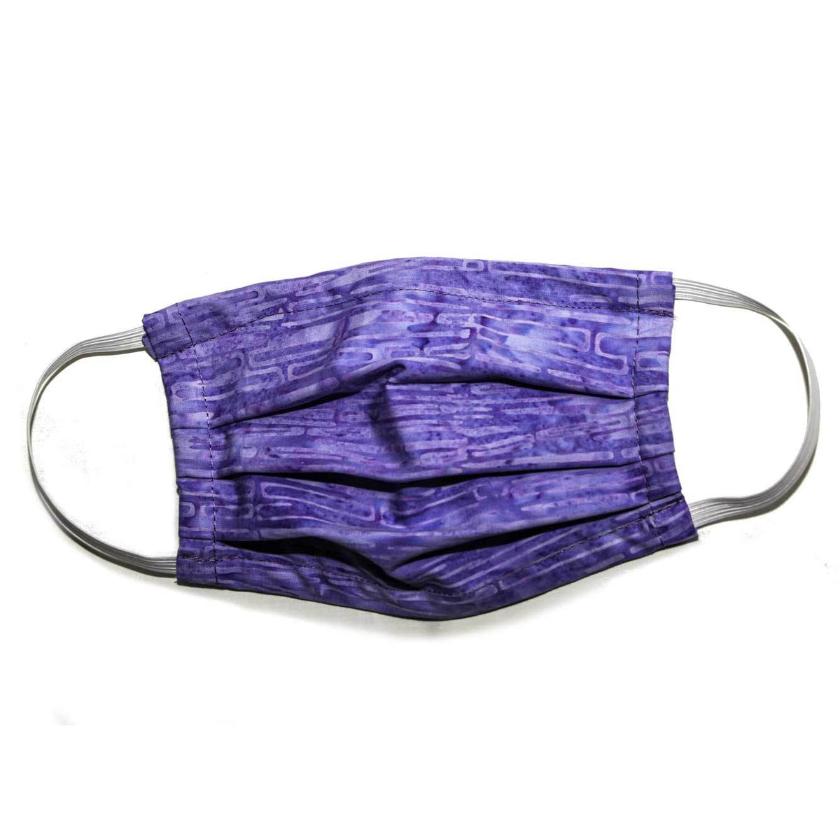 Mosaic Weighted Blankets Washable Mask - Purple Batik