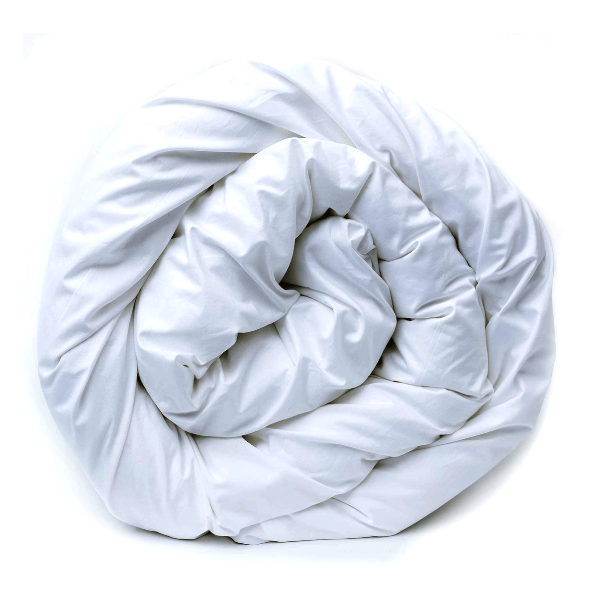 Mosaic Weighted Blankets White Organic Cotton Weighted Comforter